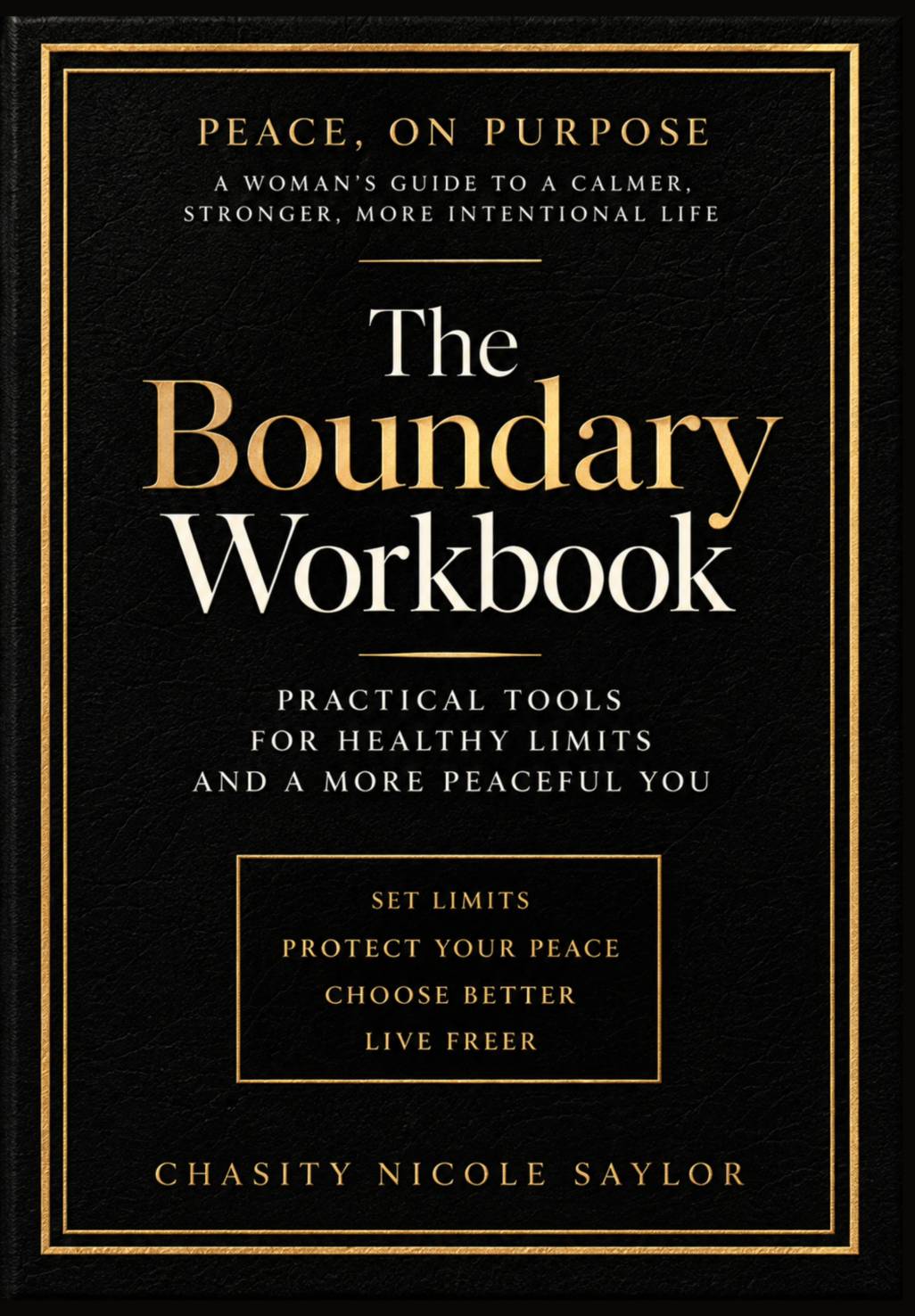 The Boundary Workbook cover